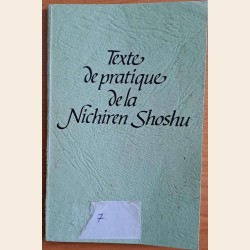 Texte de pratique de la Nichiren Shoshu